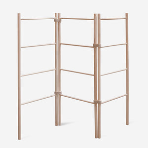 Beech Wood Zig Zag Clothes Airer